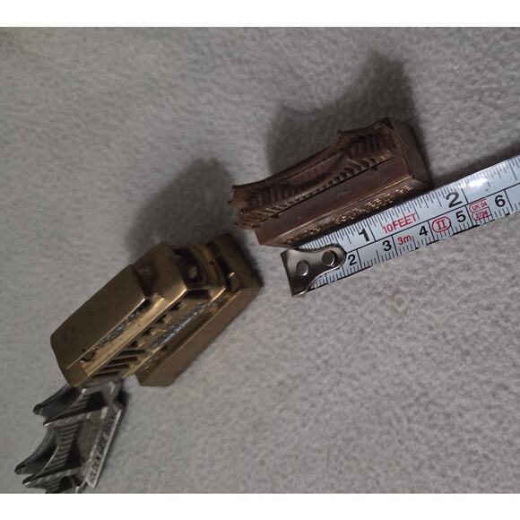 Lot 3 Vintage Metal Brass San Francisco Golden Gate Bridge Rail Car Souvenir - Picture 5 of 6